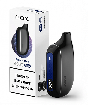 ОЭСДН Plonq MAX S 8000 "Ежевика Мята" 20мг