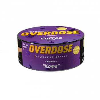 Купить Табак Overdose, 25гр "Coffee / Кофе" Табак Overdose, 25гр "Coffee / Кофе"