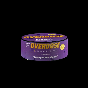Купить Табак Overdose, 25гр "Grapple / Виноградное яблоко" Табак Overdose, 25гр "Grapple / Виноградное яблоко"